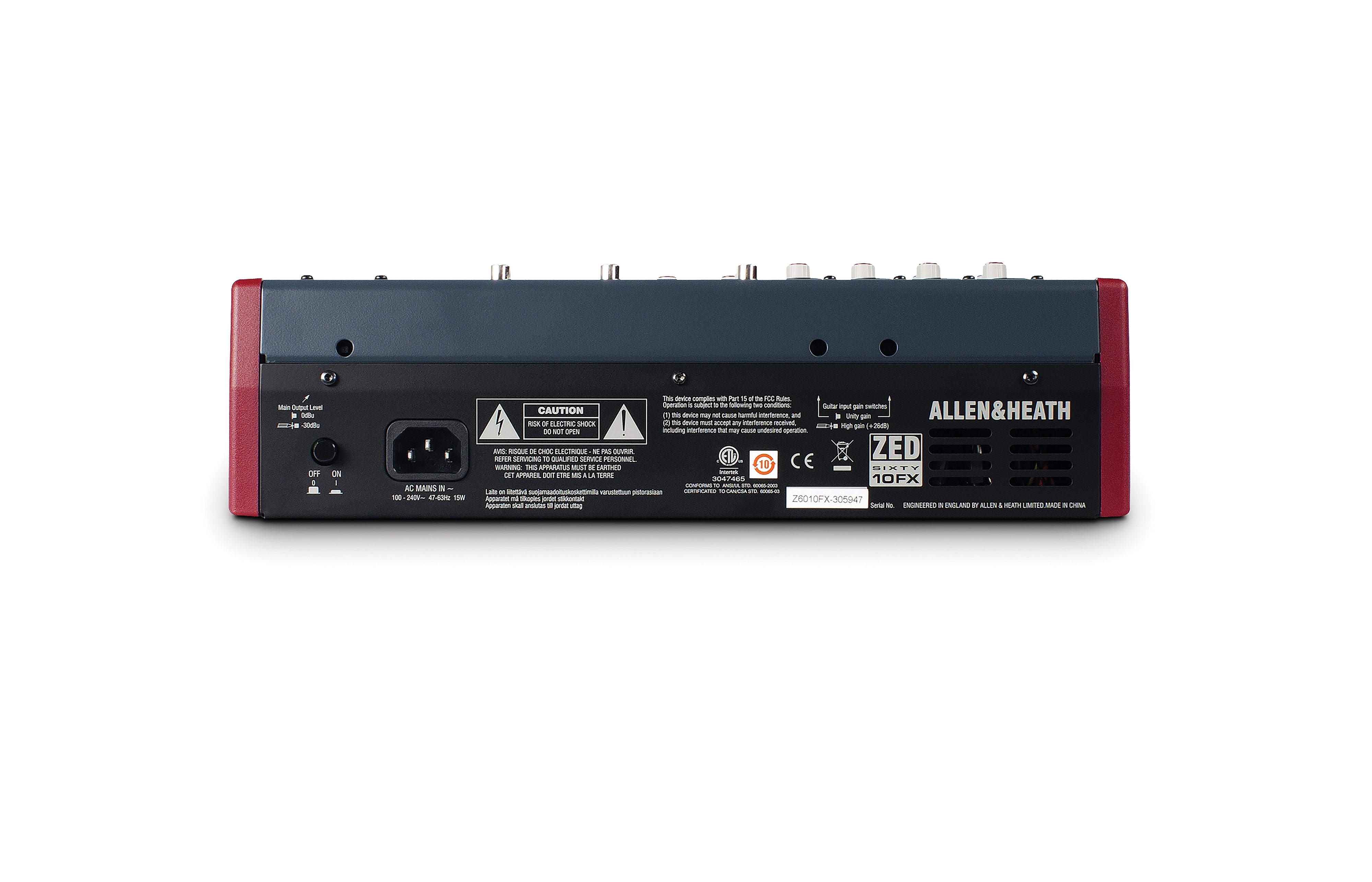 Allen & Heath ZED60-10FX Mixer