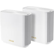 ASUS - ZenWiFi AX Wireless-AX Wi-Fi Router - White