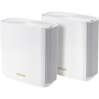 ASUS - ZenWiFi AX Wireless-AX Wi-Fi Router - White