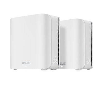 ASUS - ZenWiFi BD4 (2-Pack) WiFi 7 Mesh, 3600 Mbps, 4900 Sq.ft., Dual 2.5G, Security & Parental Controls