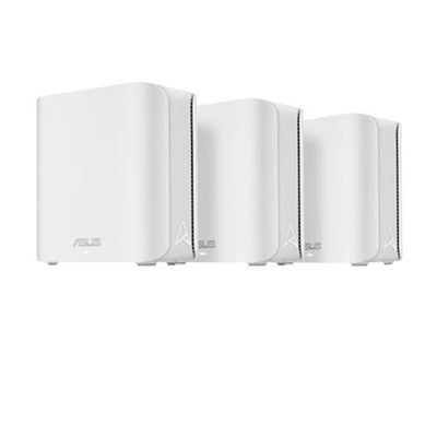 ASUS - ZenWiFi BE5000 Dual-Band Mesh Wi-Fi 7 System (3-Pack) - White