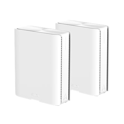 ASUS - ZenWiFi BQ16 Pro Quad-Band Wireless-BE Mesh Router (2-pack) - White