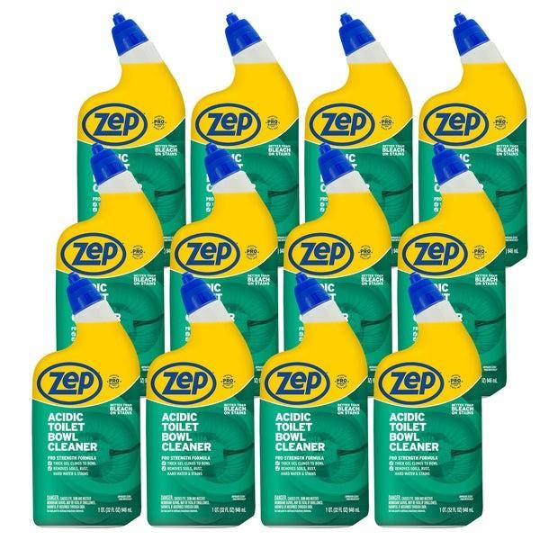 ZUATBC32 Zep, Acidic Toilet Bowl Cleaner, Green, 32 Oz Size, Wintergreen