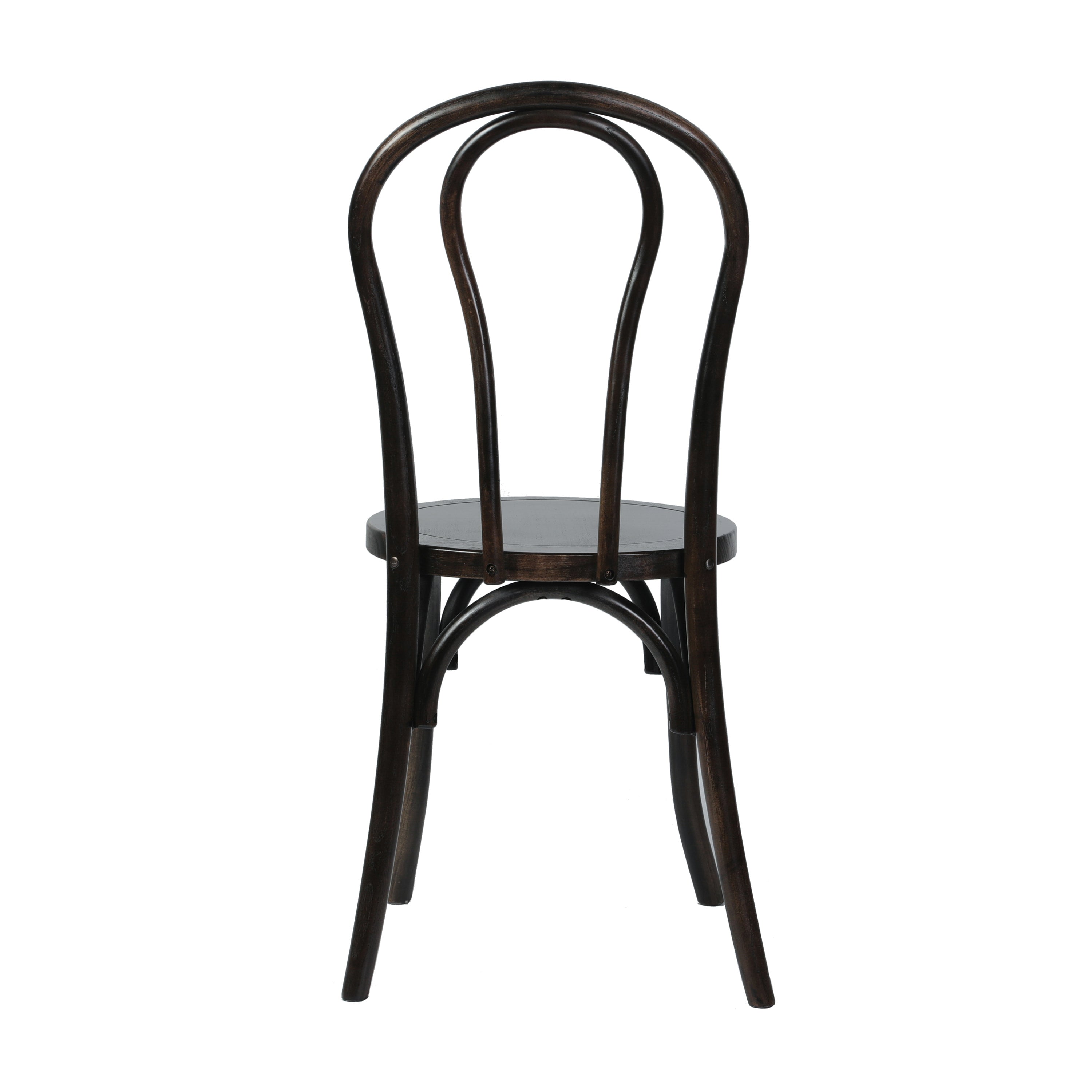 Betsy Commercial Grade Early American Thonet Style Solid Wood Stackable Dining Chair