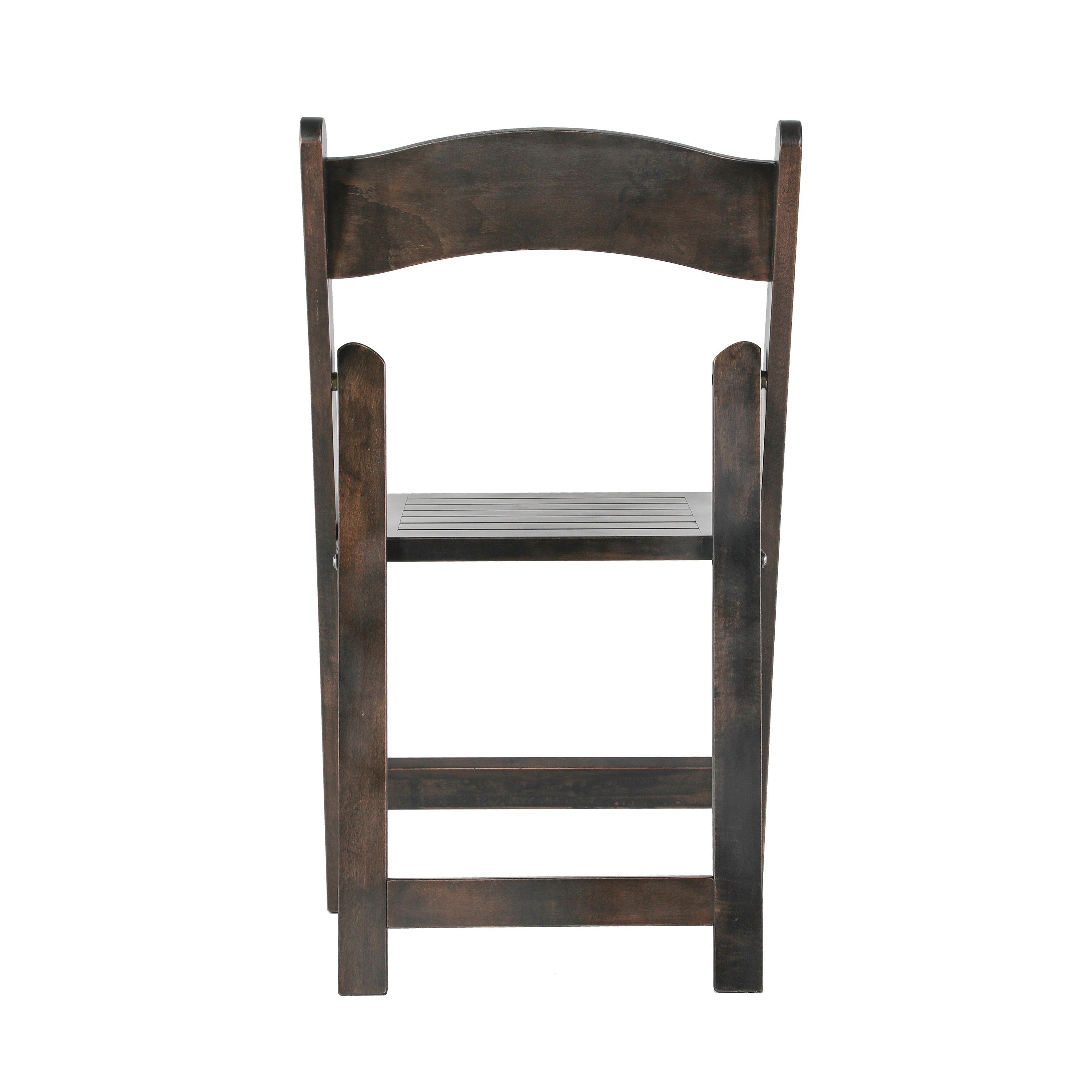 Holden Commercial Grade Early American Solid Wood Folding Dining Chair