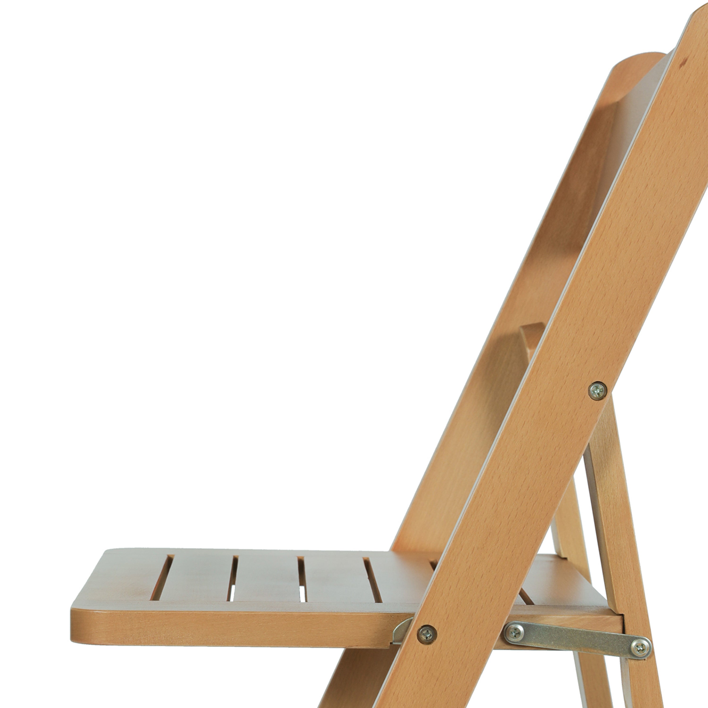Holden Commercial Grade Oak Solid Wood Folding Dining Chair