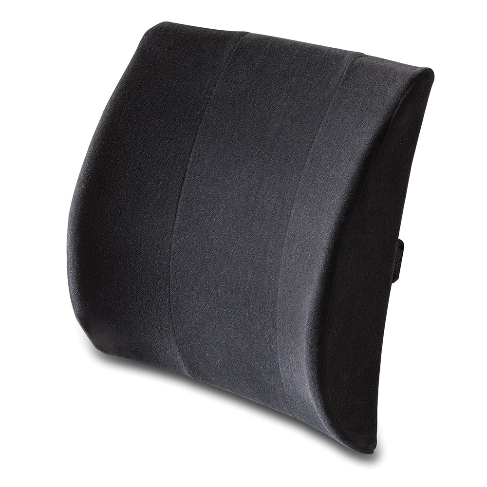 Body Sport Lumbar Support Back Cushion, 13" X 14", Black