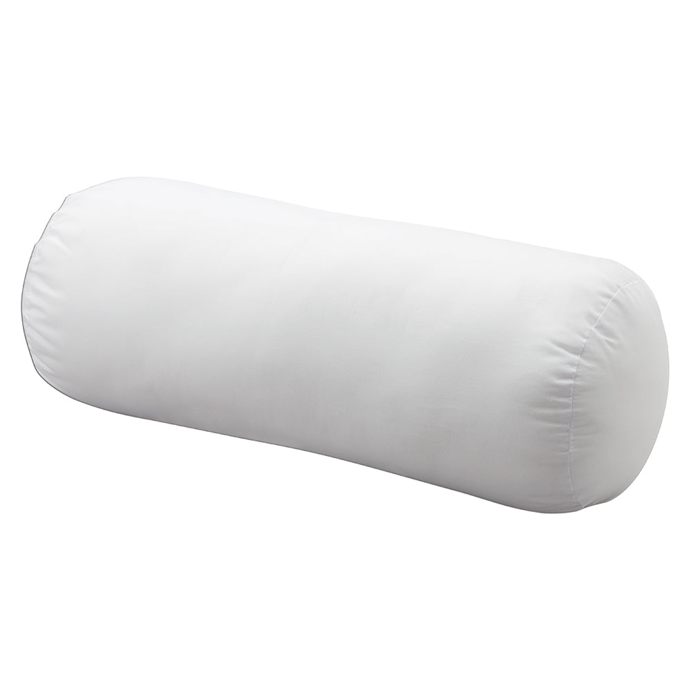 Body Sport Cervical Roll Pillow, 17" X 7", White, Soft