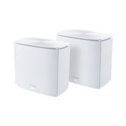 ASUS - ZenWiFi AX Hybrid 375 MB/s Whole Home Wi-Fi System (2-pack) - White