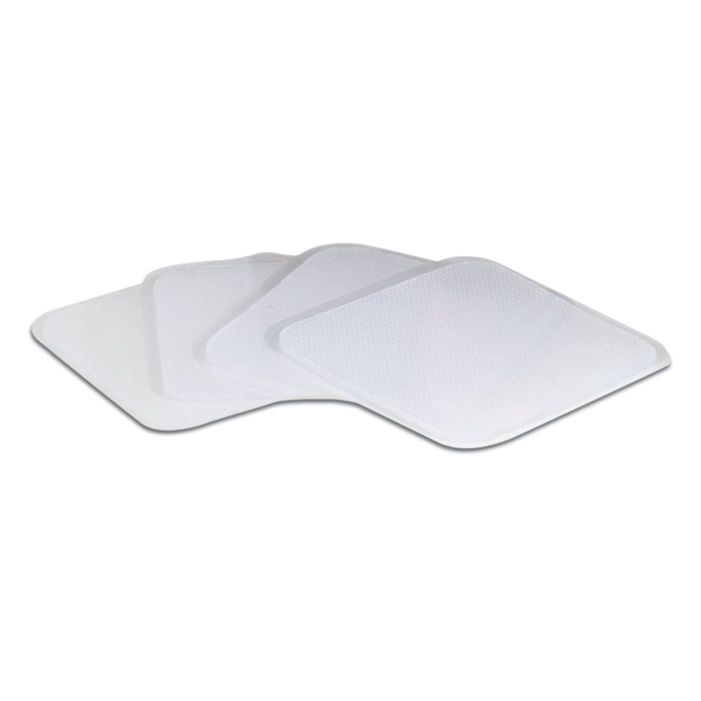 Bodymed  Replacement Electrodes For Lower Back Pain Relief System, 2" X 2" Square, Latex Free, 4/Pack