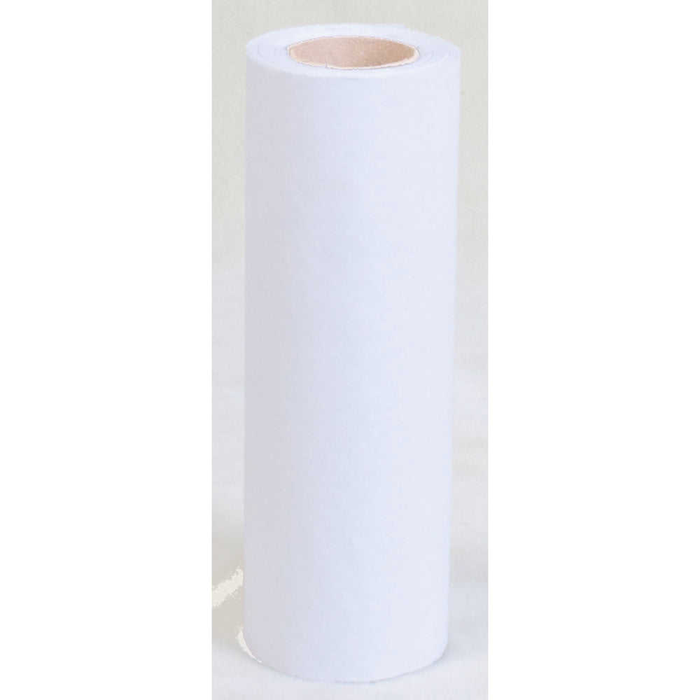 Bodymed Crepe Headrest Rolls, 8.5"X125', White