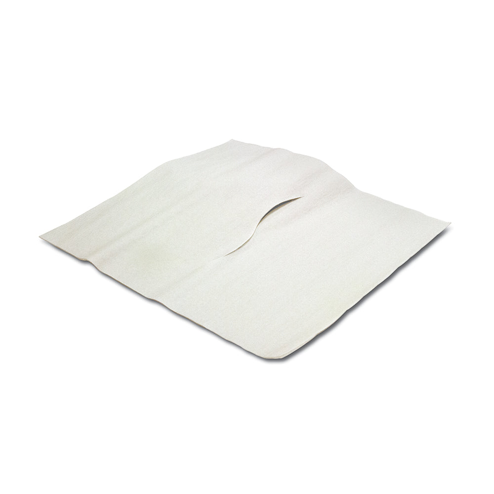 Headrest Tissue, 12" X 12", With Nose Slot