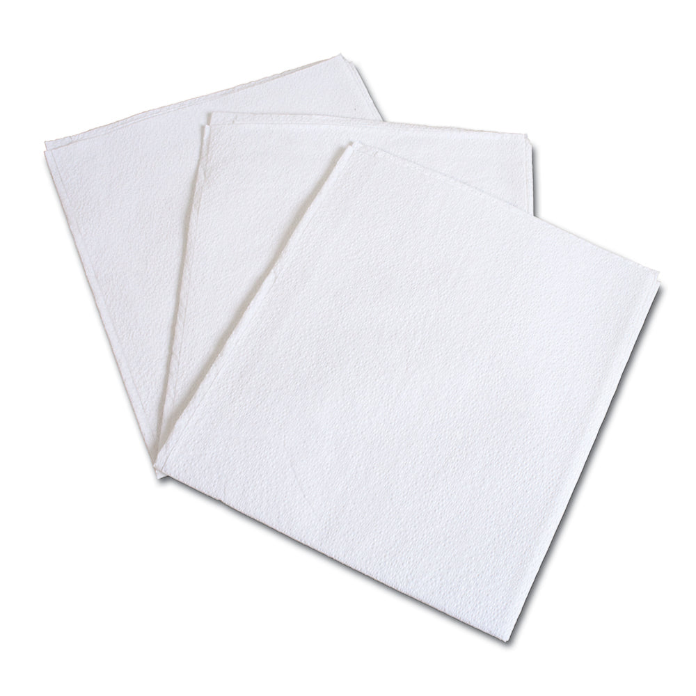 Bodymed Drape Sheets, 2-Ply Tissue, 40" X 48", White, 100/Case