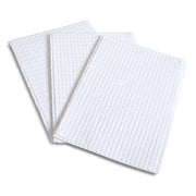 Bodymed Professional Towels, 3-Ply Tissue/Poly, White, 500/Case
