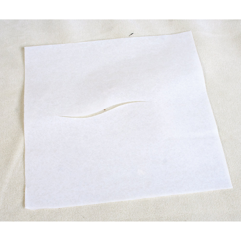 Bodymed Headrest Paper Sheets With Slit, 12" X 24"
