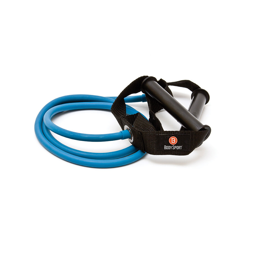 Body Sport Studio Series Resistance Tube, Light, Blue, Latex