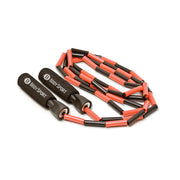 Body Sport Nylon Jump Rope With Plastic Beading, Plastic Handles With Foam Covering, 9' Long