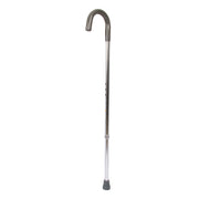 Aluminum Adjustable Cane With Vinyl Grip Handle, Adjusts 30"-39"
