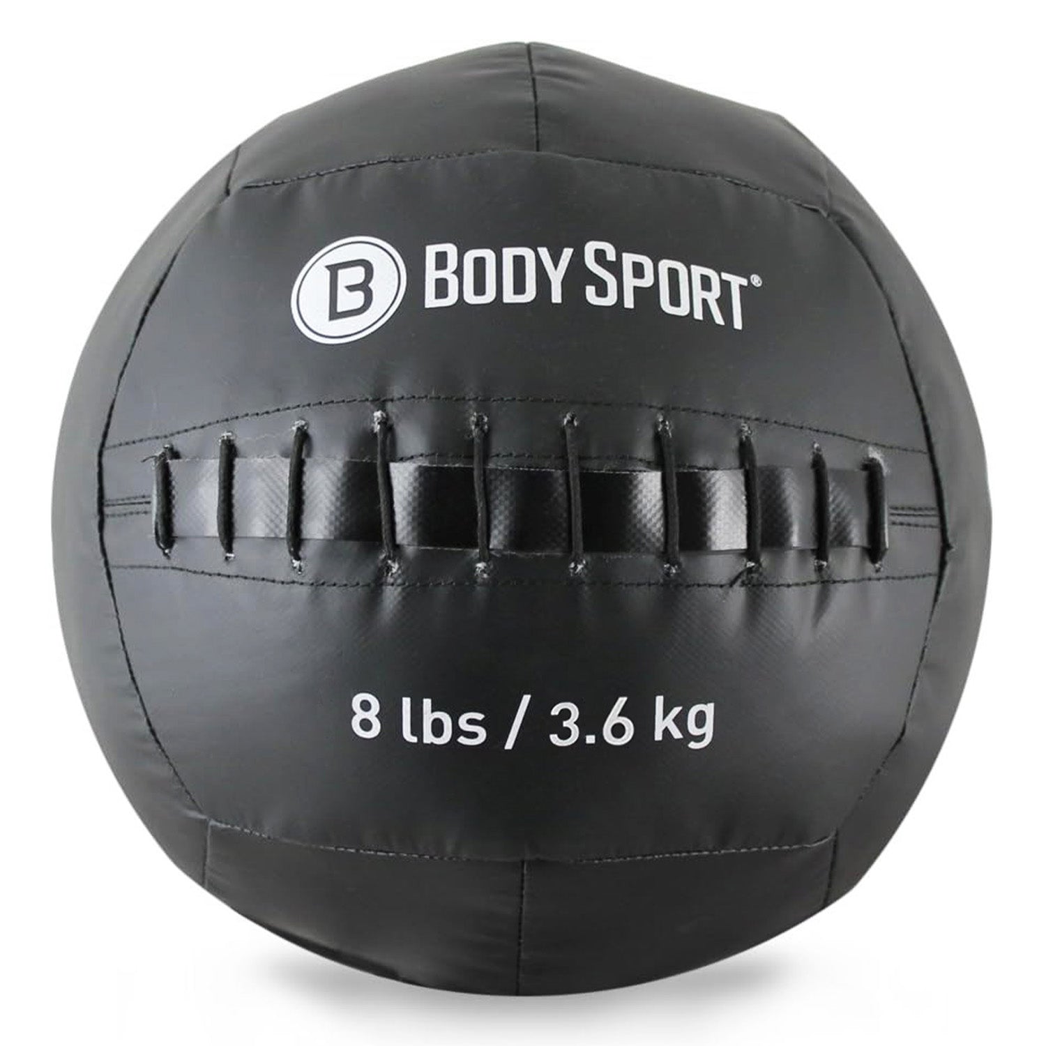 Body Sport Wall Ball, 8Lb, Black