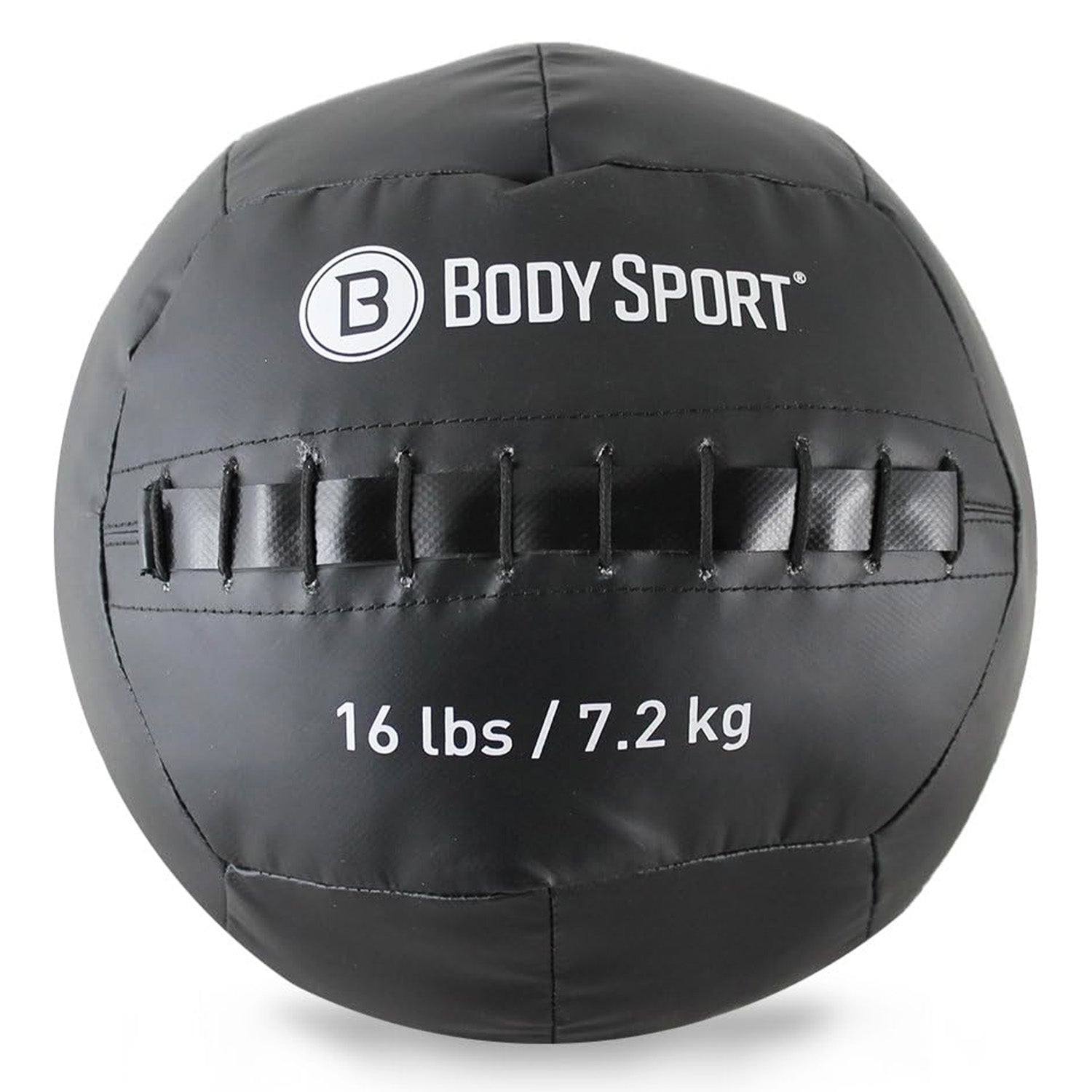 Body Sport Wall Ball, 16Lb, Black