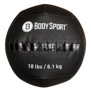 Body Sport Wall Ball, 18Lb, Black