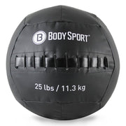 Body Sport Wall Ball, 25Lb, Black