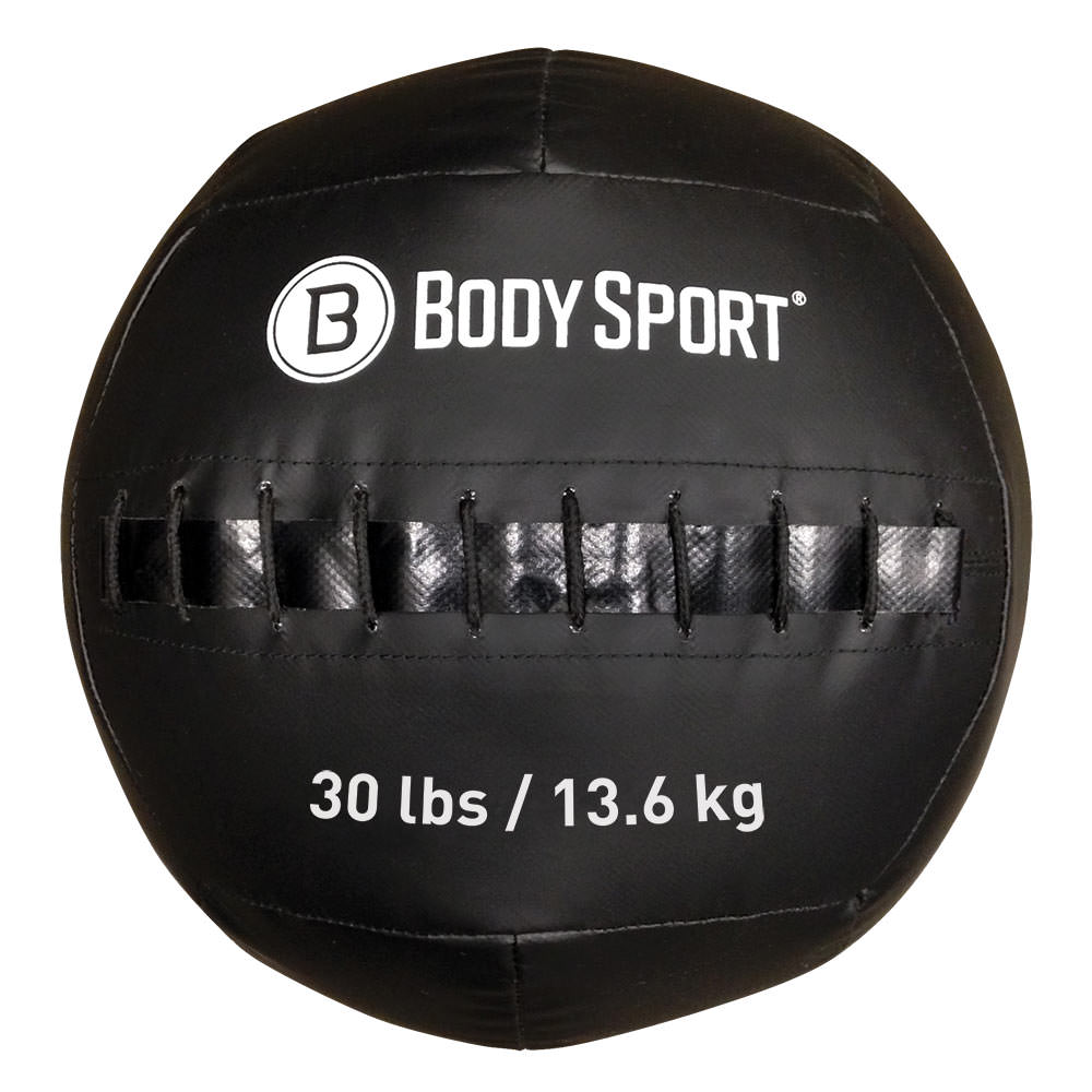 Body Sport Wall Ball, 4Lb, Black