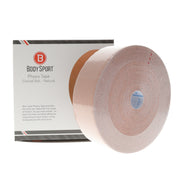 Body Sport Physio Tape, 2" X 5-1/2 Yards, Natural, Latex Free, Water Resistant