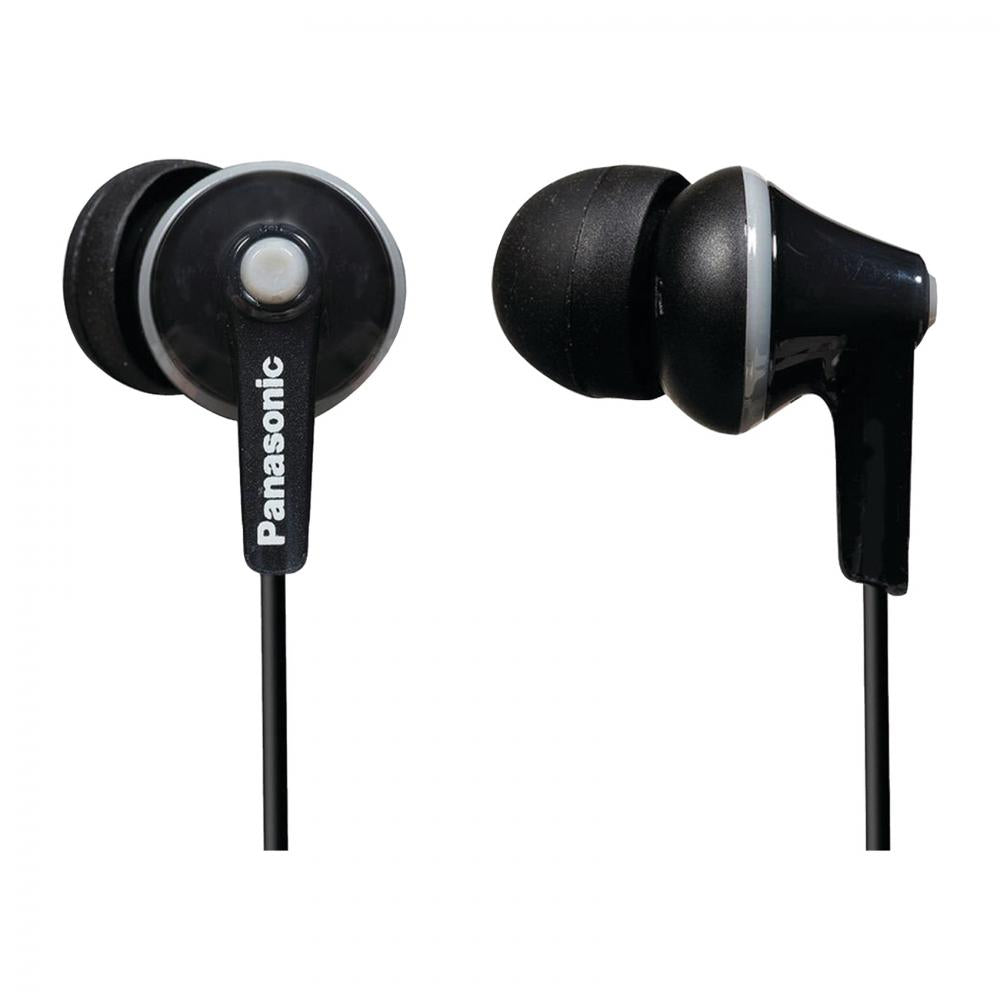 Panasonic ErgoFit In-Ear Earbud Headphones (Black)