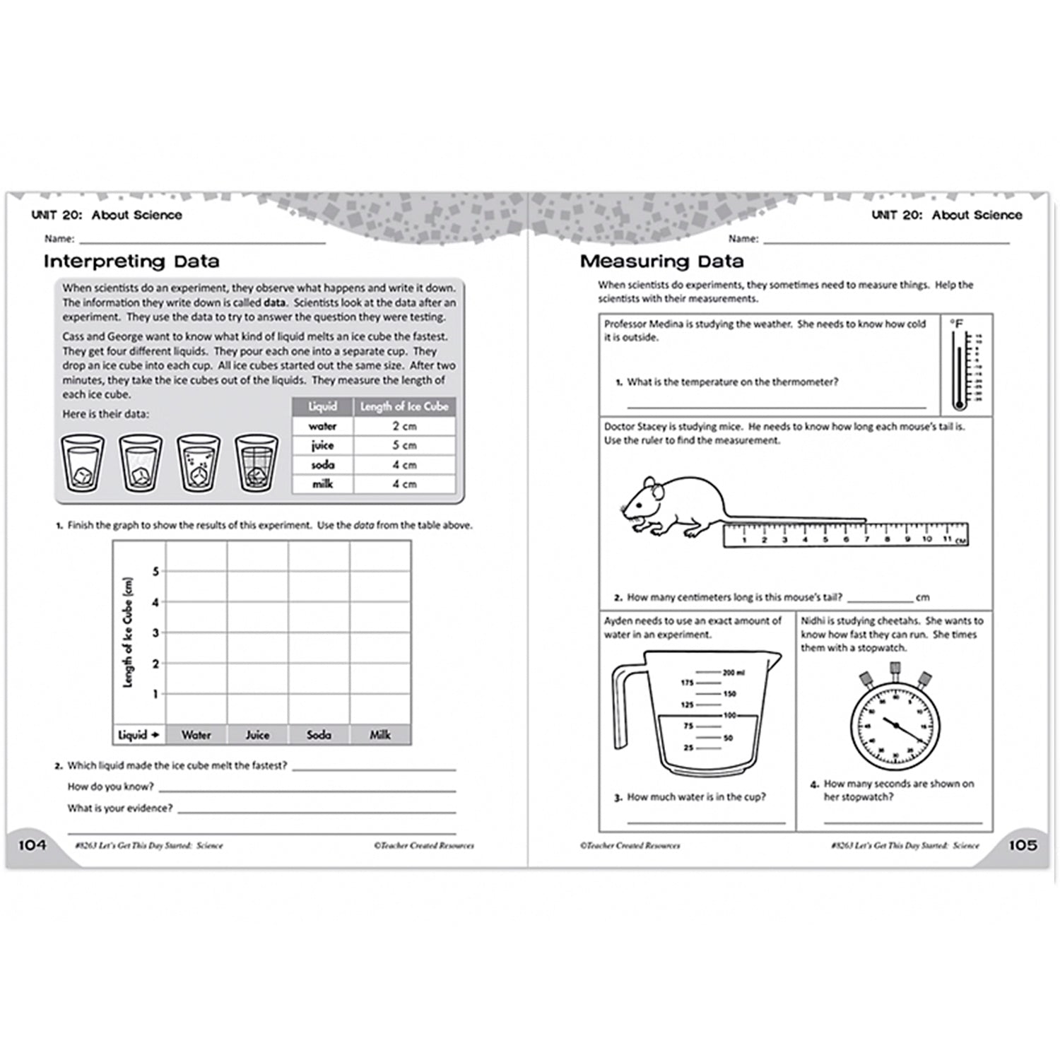 Let’s Get This Day Started: Science (Gr. 3)