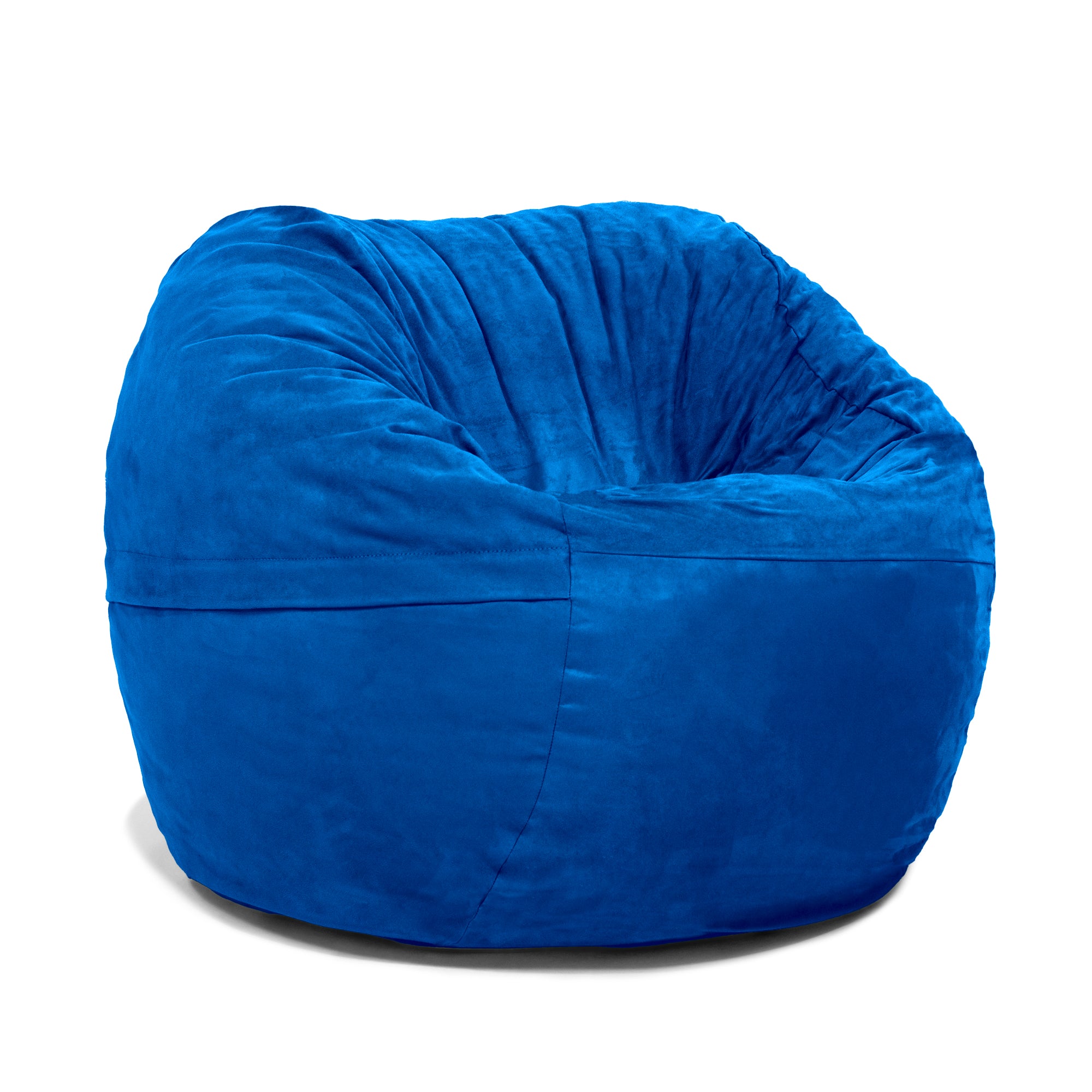 Jaxx Saxx 3 Foot Bean Bag Chair with Removable Cover, Blueberry