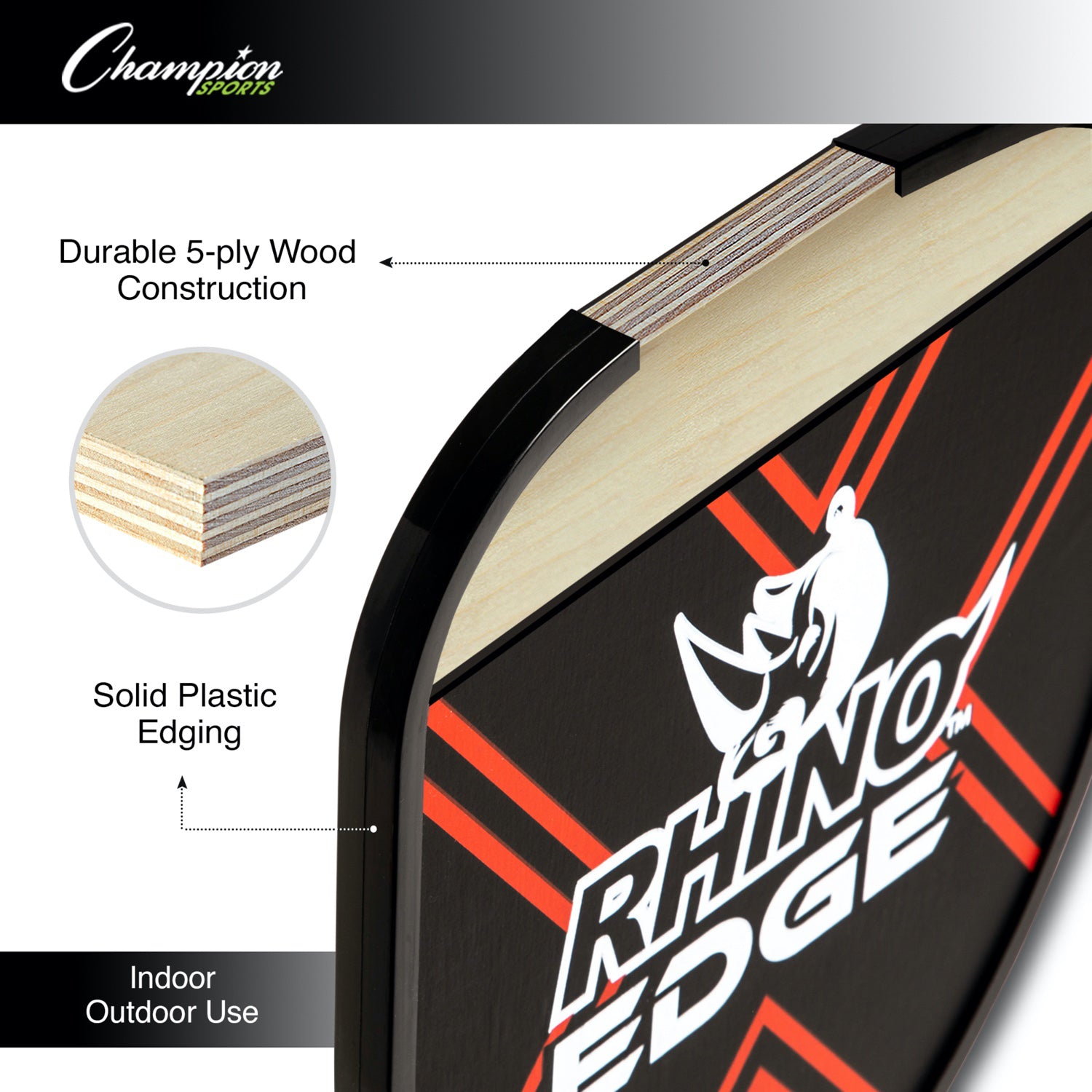 Rhino Pickleball Edge 2 Player Set