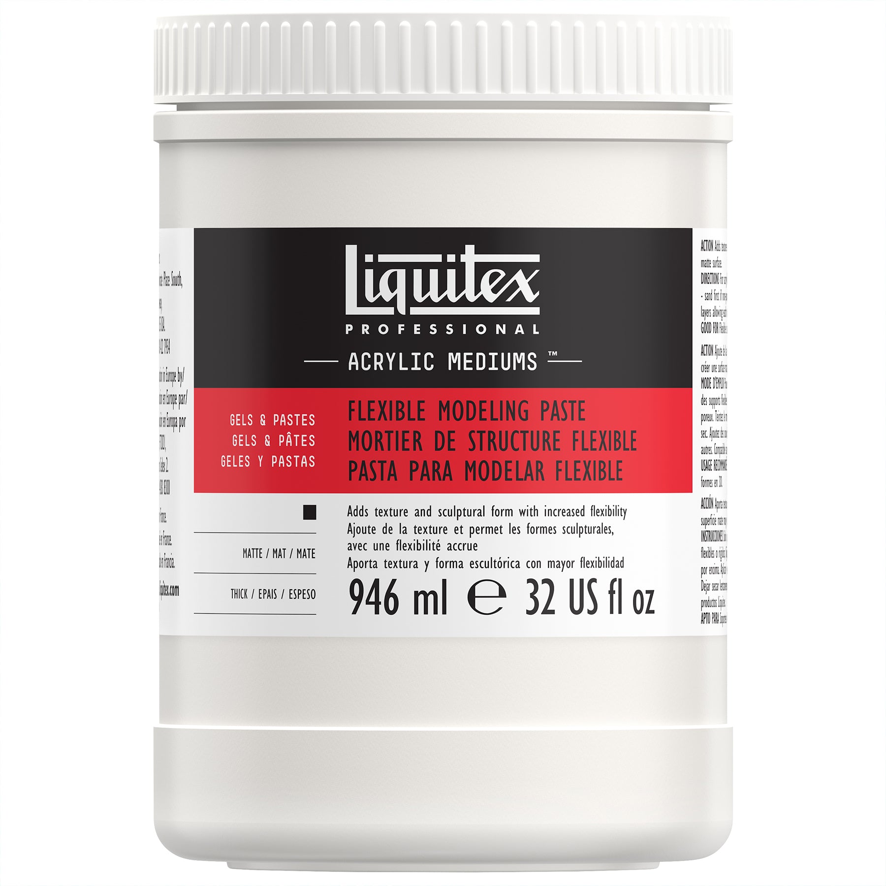 Flexible Modeling Paste - 946ml (32 oz)