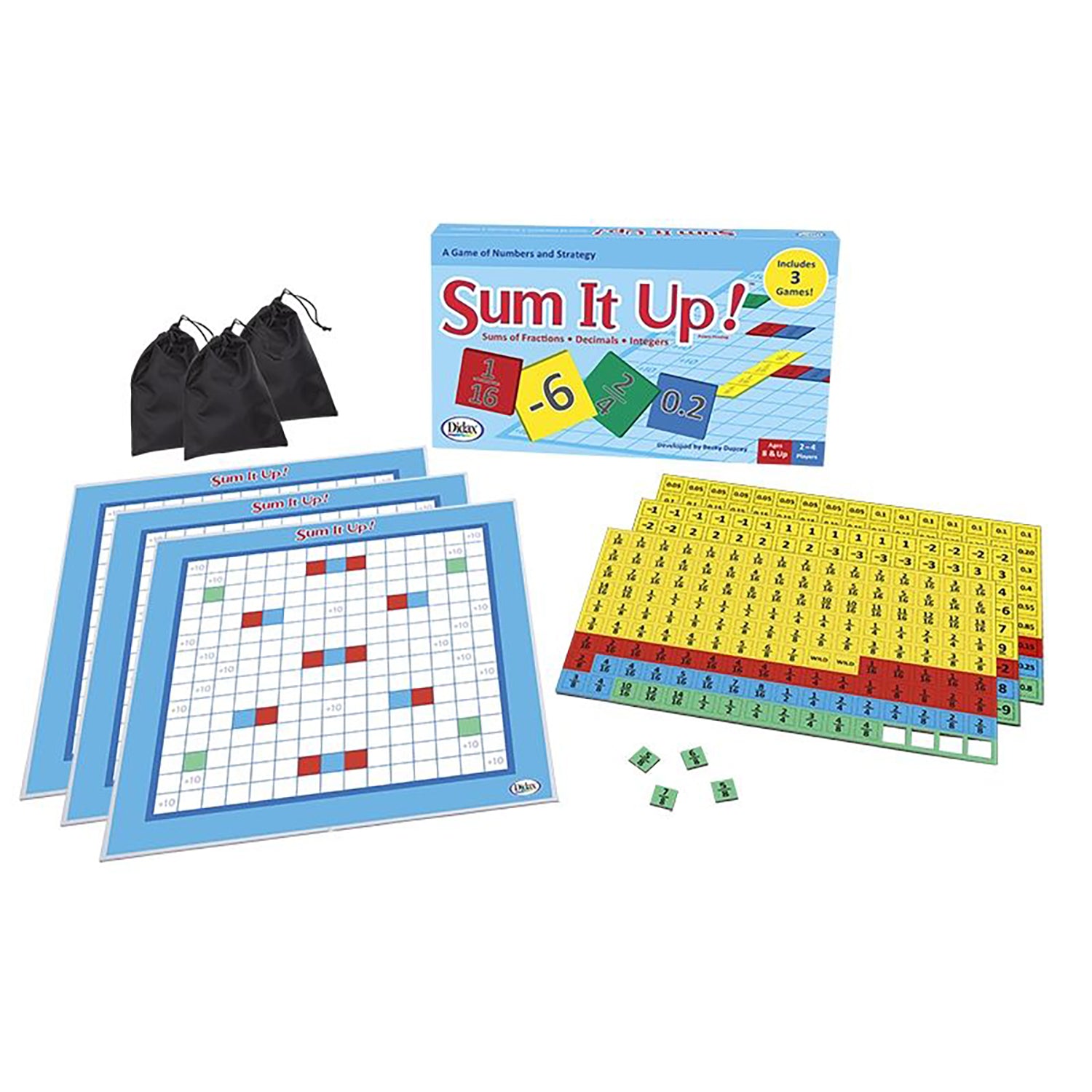 Sum It Up! Fractions, Decimals, Integers