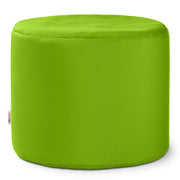 Jaxx Spring Indoor / Outdoor Bean Bag Pouf Ottoman, Lime