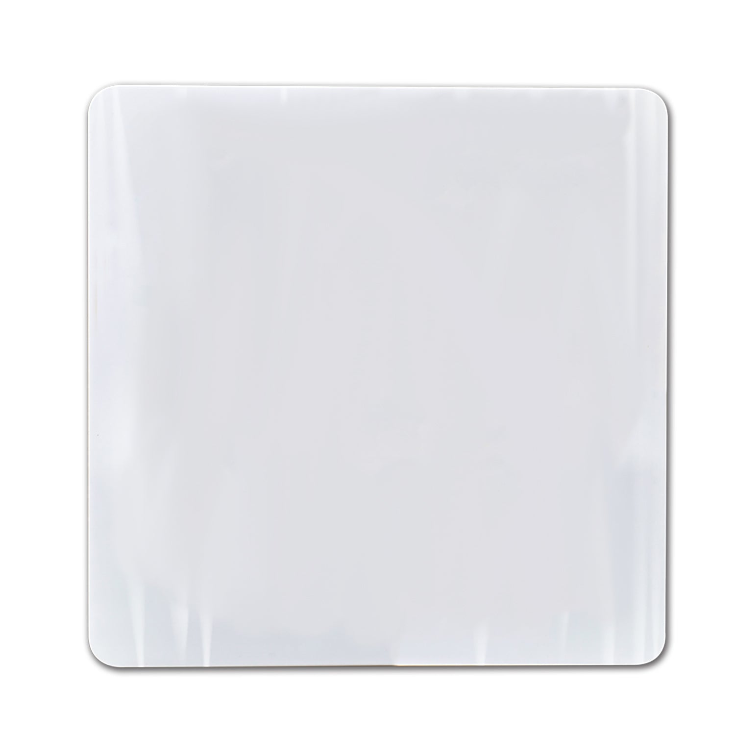 Magnetic Dry-Erase Board with Dry-Erase Marker & Two Magnets, 11.5" x 11.5"