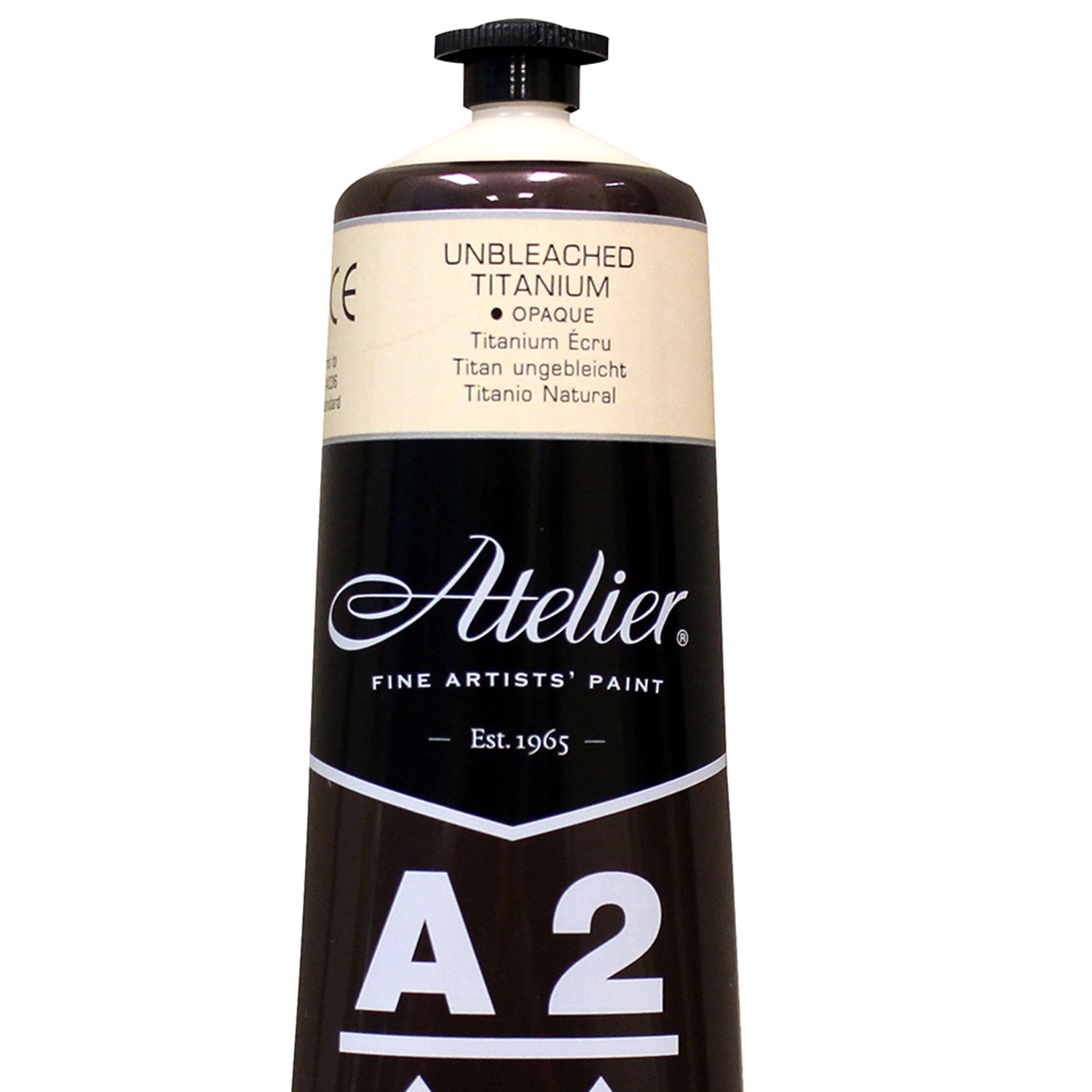 A2 Heavy Body Lightfast Artist Acrylic, 4 oz., Unbleached Titanium