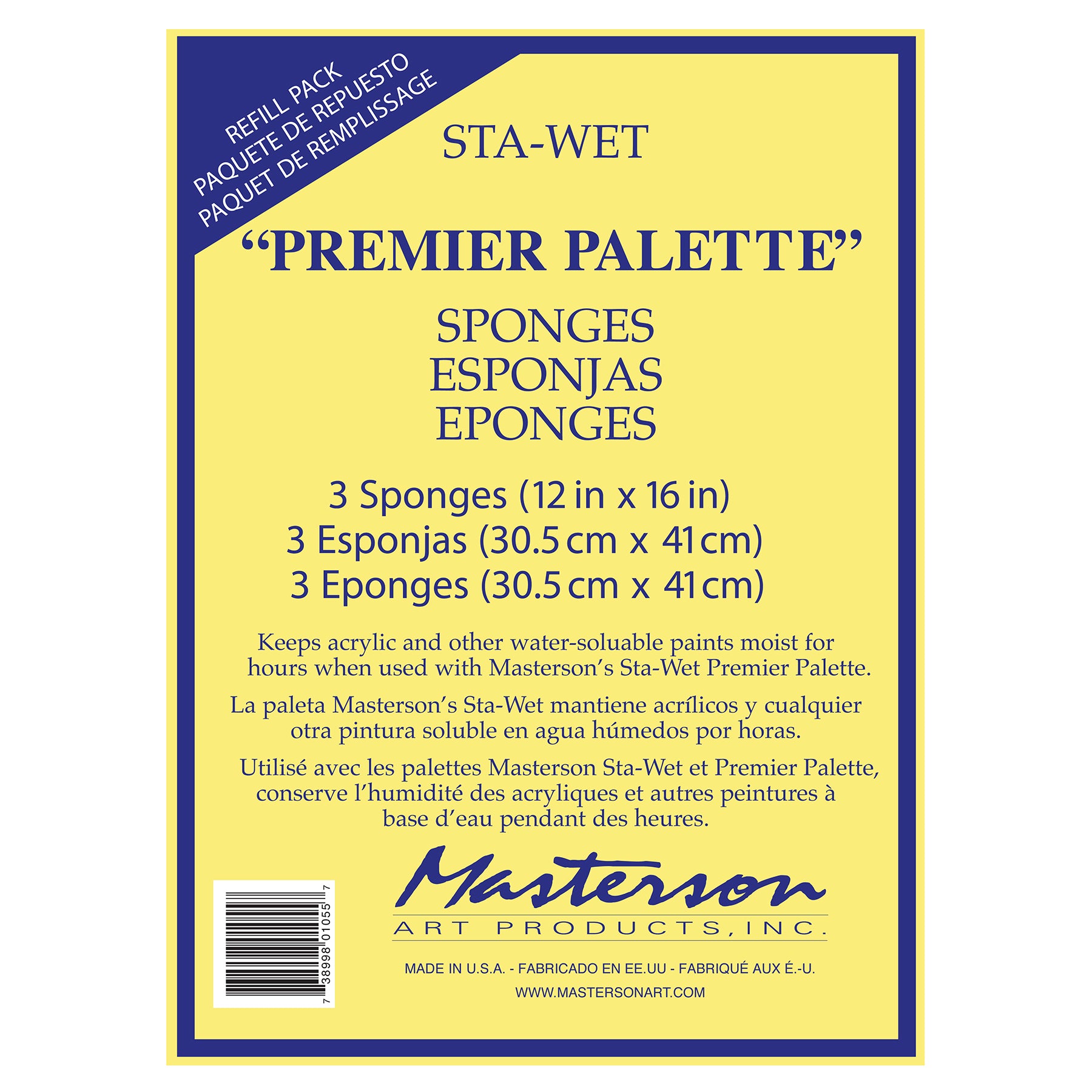 Premier Sponge Refill (3 Pack)