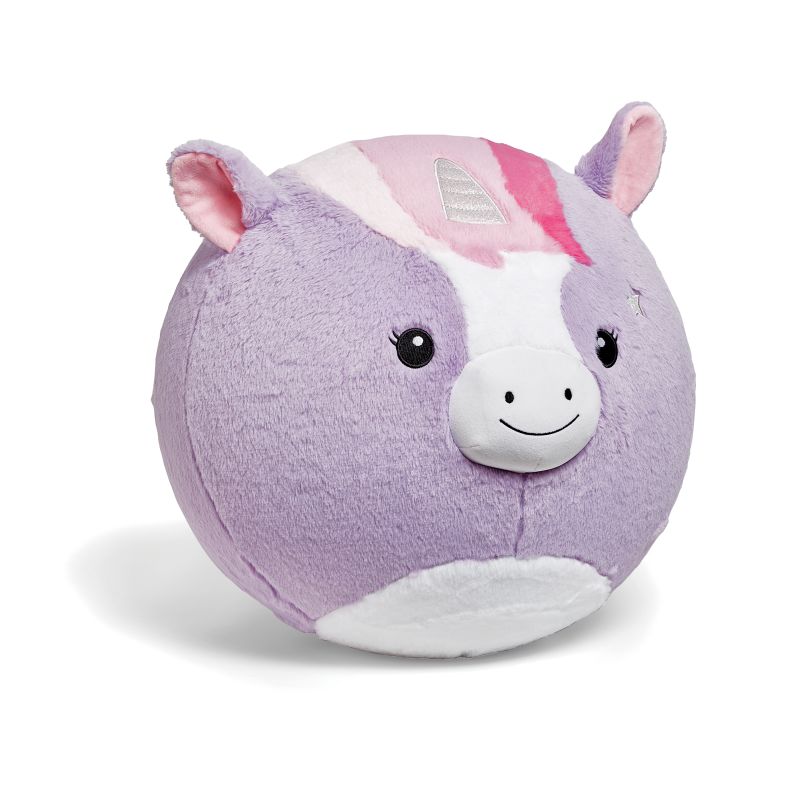 BubblePlush™ Yoga Ball Buddy Unicorn
