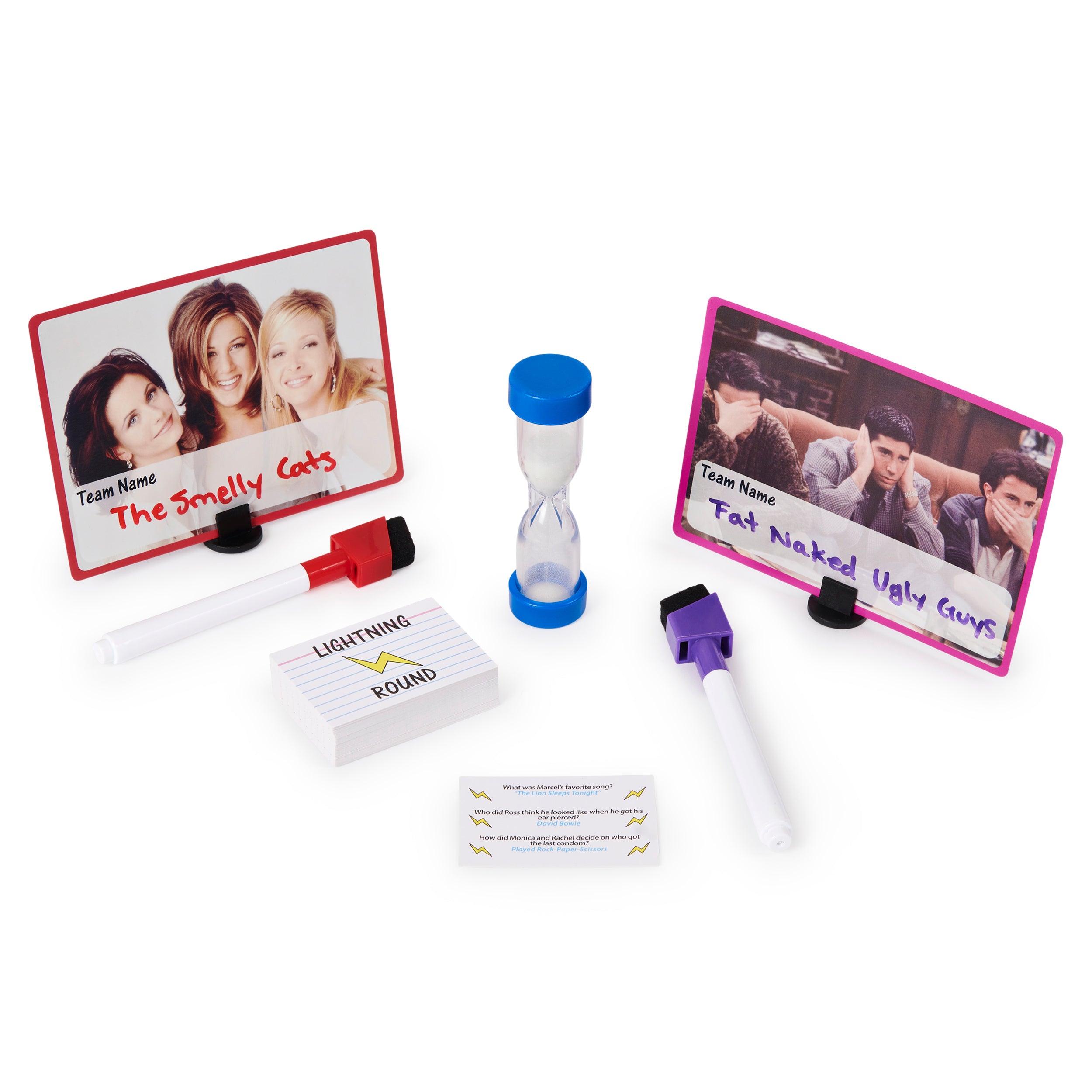 Friends TV Show, The One with the Apartment Bet Party Game, for Adults and Teens Ages 14 and up