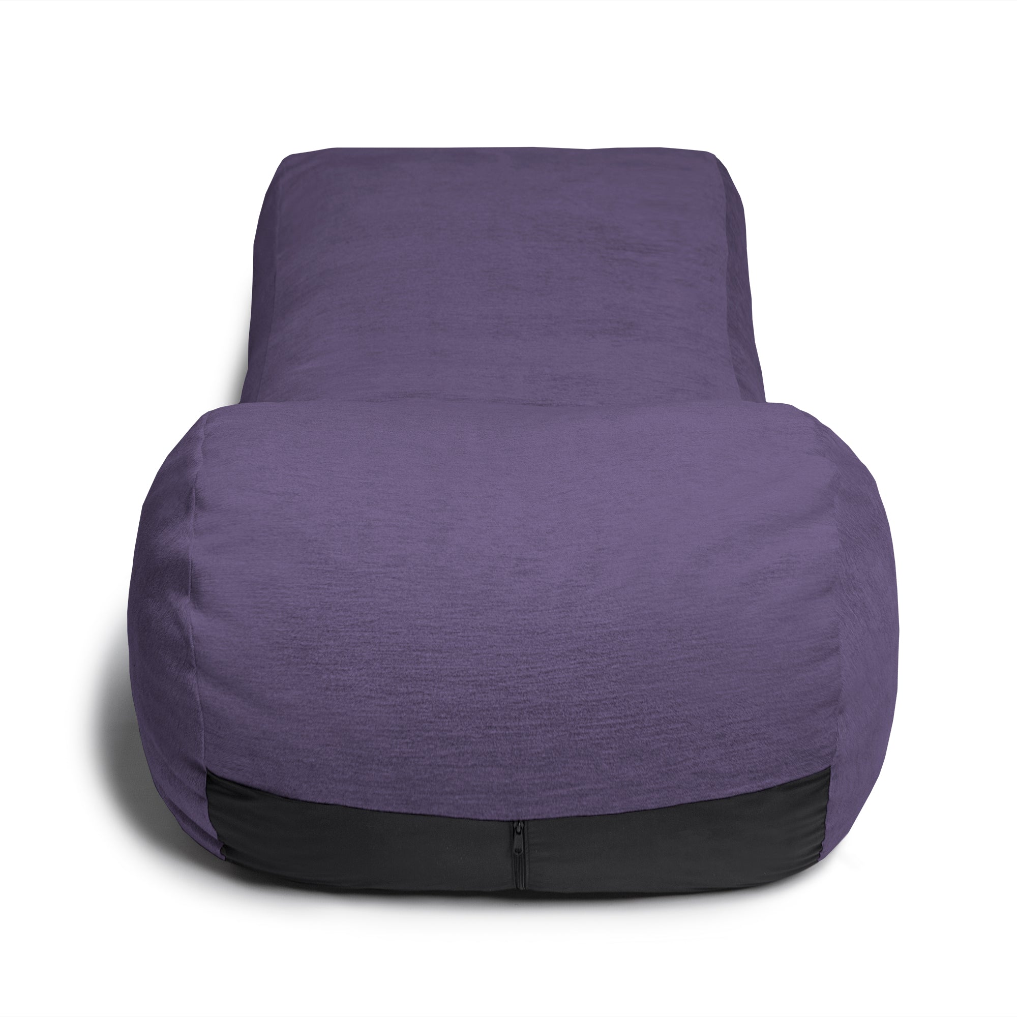 Jaxx Arlo Chaise Lounger Foam Bean Bag Chair - Premium Chenille, Turquoise
