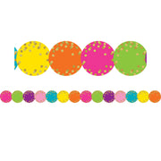 Confetti Circles Die-Cut Border Trim