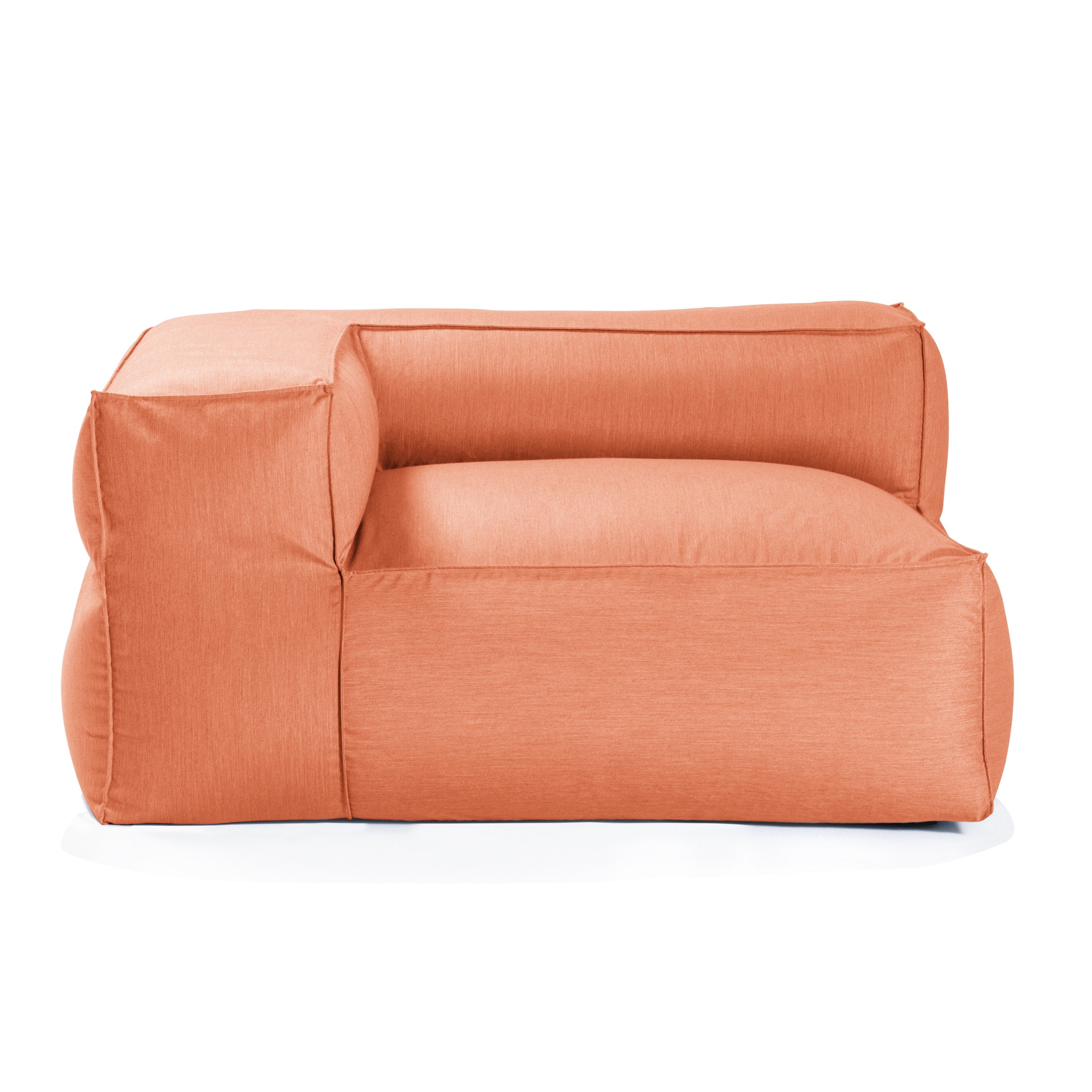 Baya Outdoor Right Corner - Sunbrella, Petal