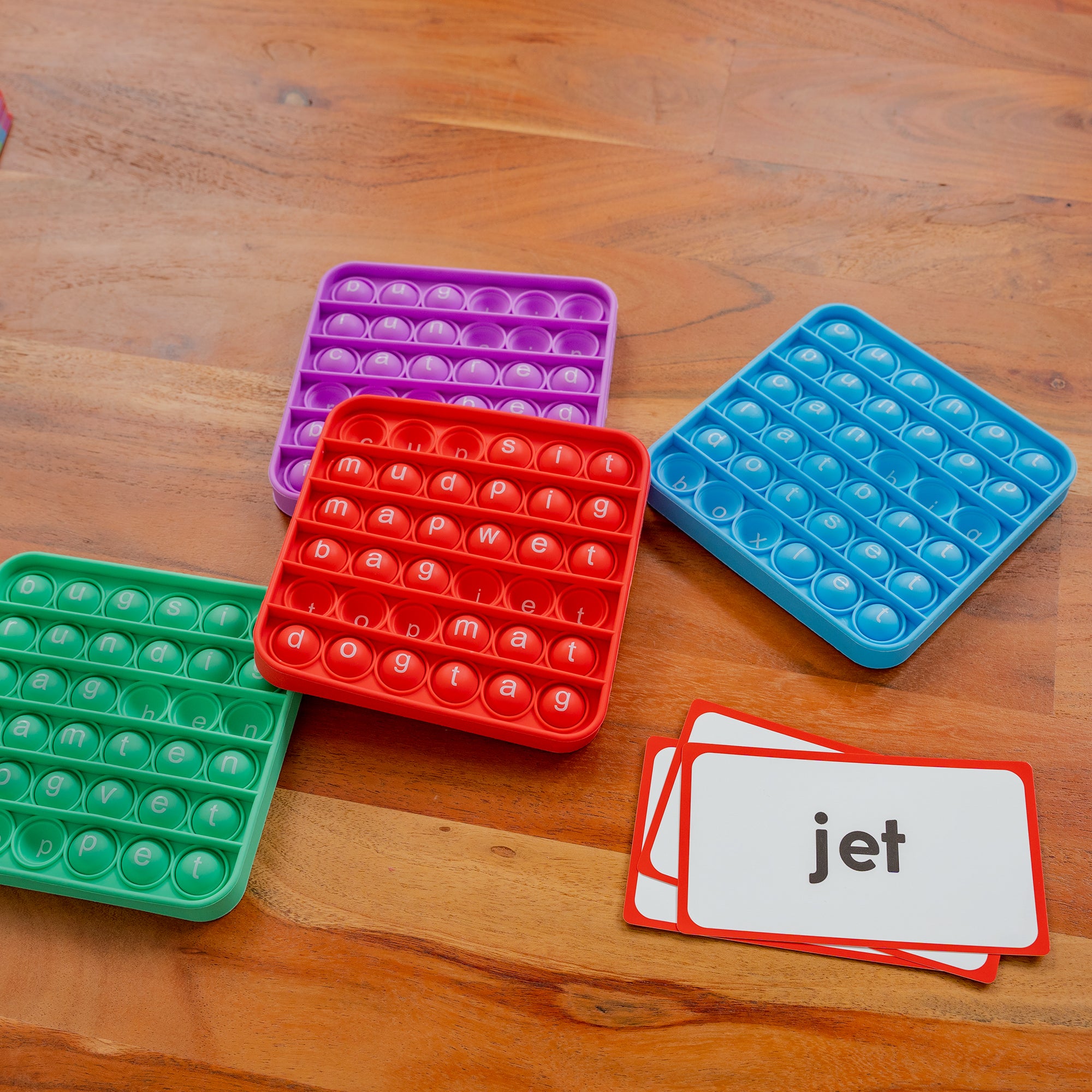 CVC Pop It Mats, Pack of 6