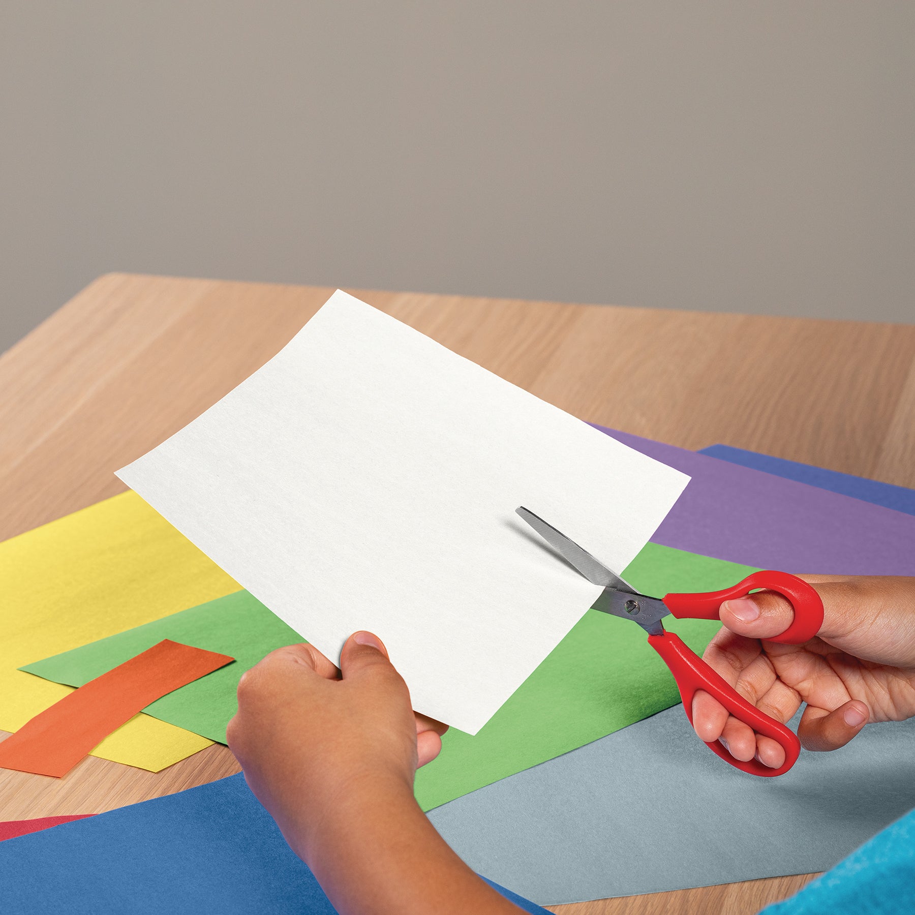Construction Paper, Medium Weight, White, 12" x 18", 50 Sheets