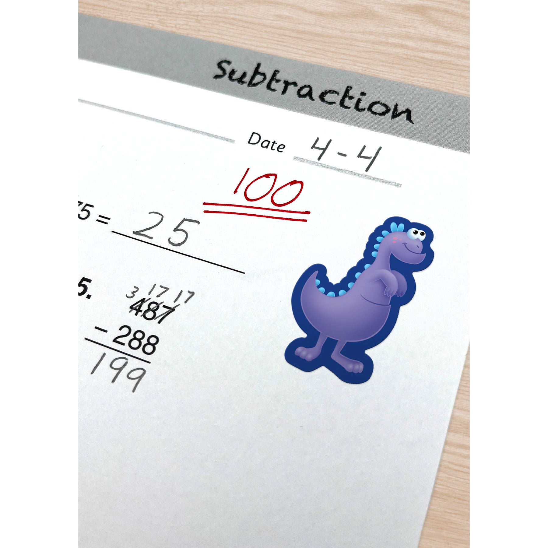 Monsters Stickers, Pack of 96
