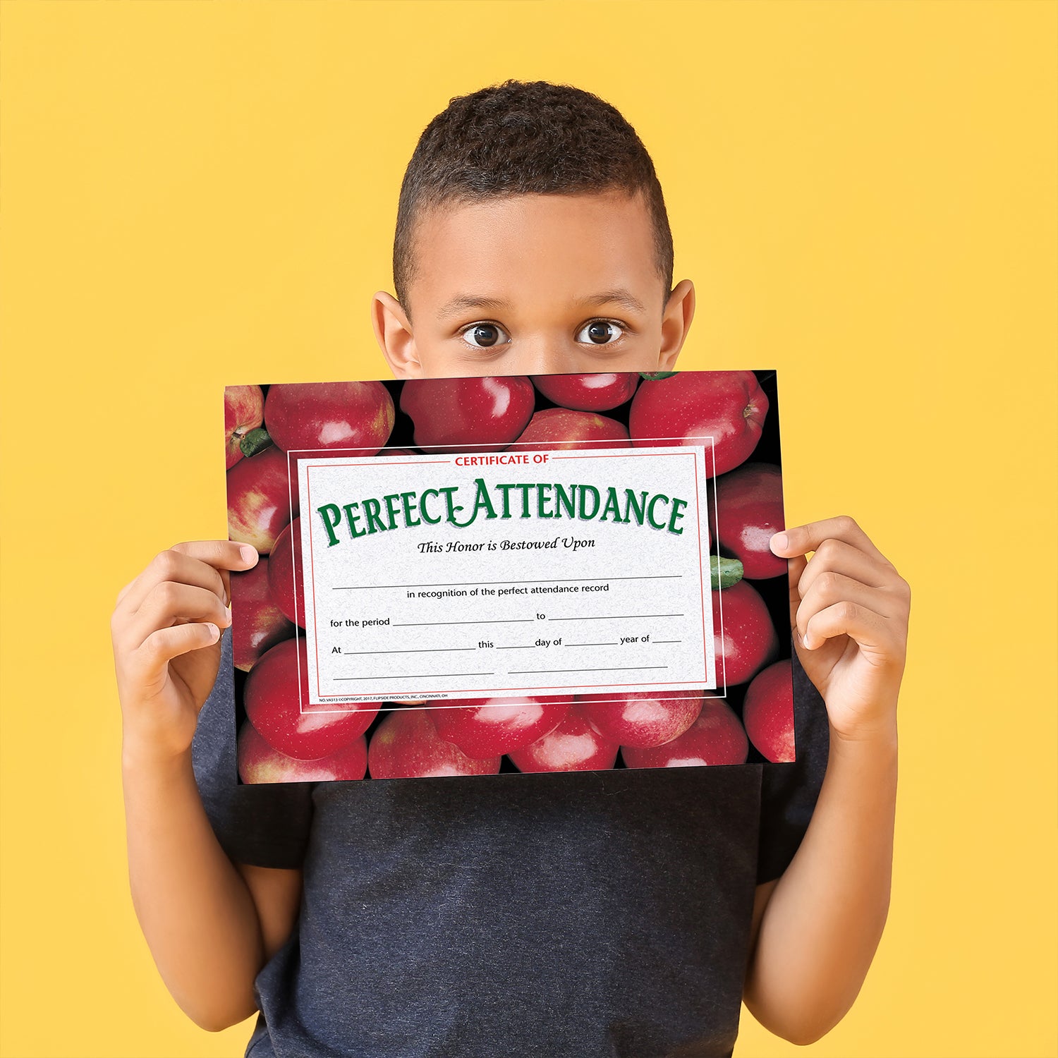 Certificate of Perfect Attendance, 8.5" x 11", Pack of 30