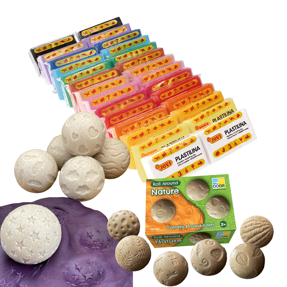CALMING ROLLING PLASTILINA KIT