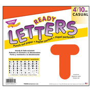 Orange 4" Casual Uppercase Ready Letters®