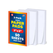 Bright Pads - 3"x5", 150 sheets, White
